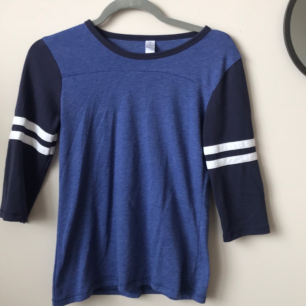 Blue Baseball Tee